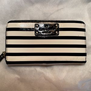 Black + White Kate Spade Wallet